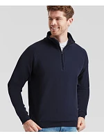 Classic Sweat Mikina s 1/4 zipem black model 22410212 - Fruit of the Loom