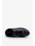 Nízké pánské tenisky z ekologické kůže Big Star model 21653618 černé - Big Star Shoes