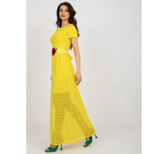 LK SK 506318 šaty.16P žltá