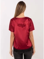 Blúzka MI BZ 3297.28 bordová Blúzka MI BZ 3297.28 bordová