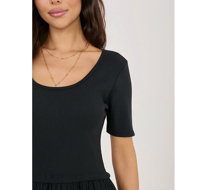 Sukienka MI SK model 22109732 czarny - FPrice Sukienka MI SK model 22109732 czarny - FPrice