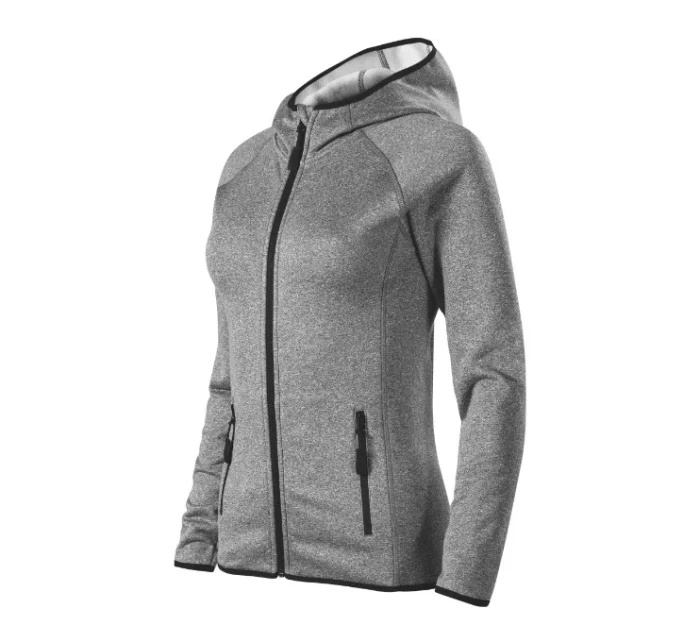 fleece dámský tmavě šedý melír model 20633389 - MALFINI, a.s.