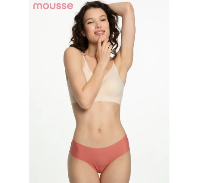 Bezšvové nohavičky Mousse Classic Peach - Julimex