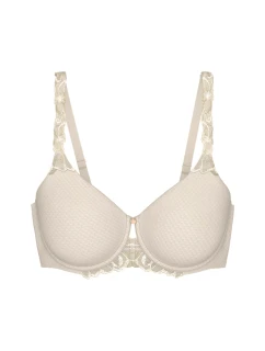Dámska podprsenka Wild Azalea Florale W01 - BROWN - light beige 00RB - TRIUMPH