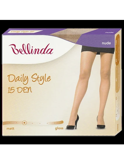 Dámské punčochové kalhoty DAILY model 20991088 15 DEN tělová - Bellinda Dámské punčochové kalhoty DAILY model 20991088 15 DEN tělová - Bellinda