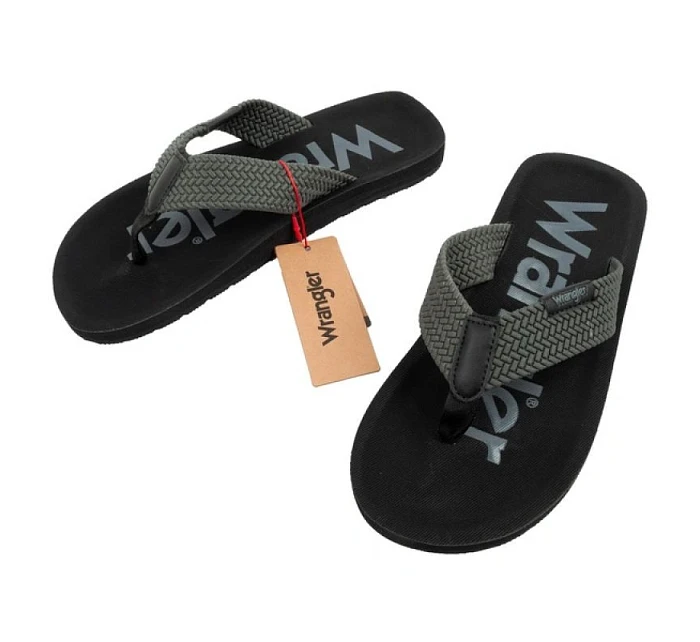 Wrangler pánske žabky Zane Flipflops sivé Wrangler pánske žabky Zane Flipflops sivé