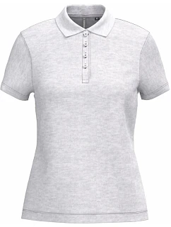 K 255 Dámské piqué polo model 22430832 ash heather - Kariban