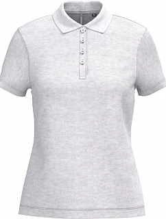 K 255 Dámské piqué polo model 22430832 ash heather - Kariban