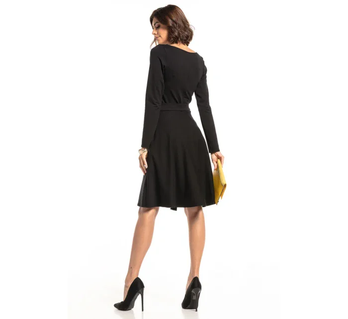 Dámske šaty T323/4 čierne - Tessita