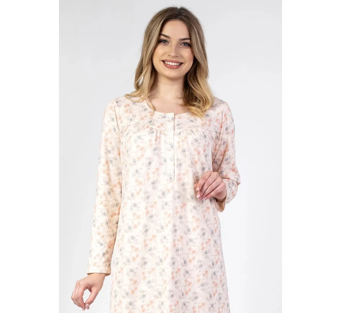 Dámska nočná košeľa 011 dł/r - Regina Dámska nočná košeľa 011 dł/r - Regina