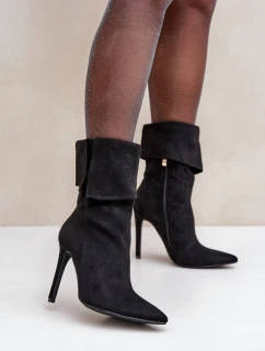 Topánky na podpätku model 218517 Krok vo veľkom štýle