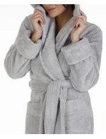 Dlouhý dámský župan model 14618906 - De Lafense