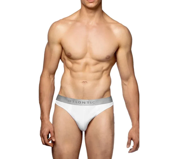 Pánske nohavičky 2 pack 013 white - Atlantic