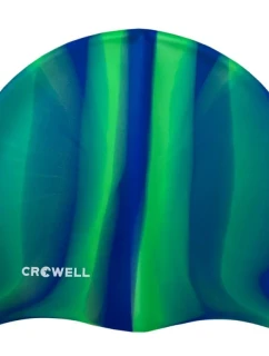 Crowell Multi Flame silikónová plavecká čiapka farba 12