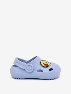 Klapki Dziecięce Piankowe Z Przypinką LEMIGOSE 880 Niebieskie