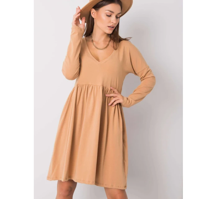 Šaty RV SK 6008.19X ťava