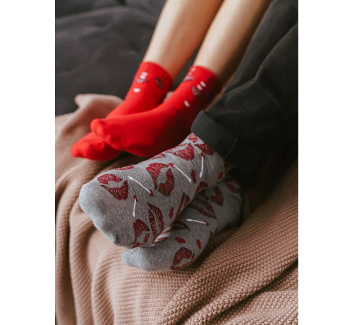 Ponožky 136-KL053 Melange Grey - Steven Ponožky 136-KL053 Melange Grey - Steven