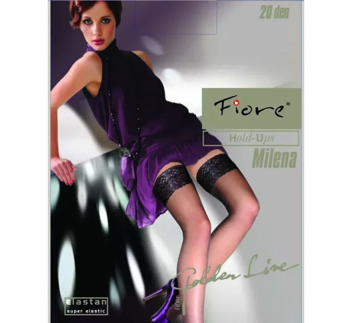 Dámske samodržiace pančuchy Fiore Milena 20 den