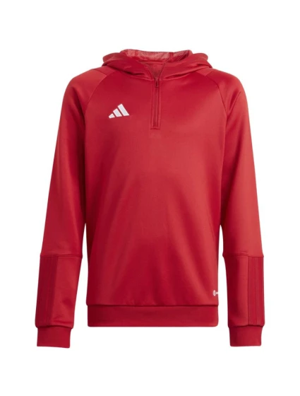 Detská mikina adidas Tiro 23 Competition Hoodie červená HI3052
