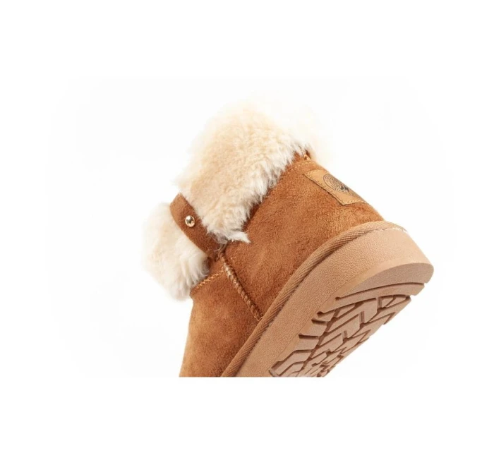 O'neill model 21394743 Mid zimní kotníkové boty zateplené pohodlné módní hnědé - ONeill
