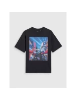 Chlapecké tričko oversize s potiskem model 21816839 - 4F