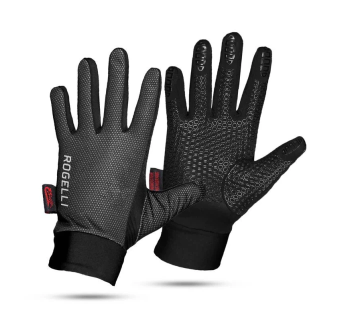 rękawiczki dziecięce czarne model 21847047 - Rogelli