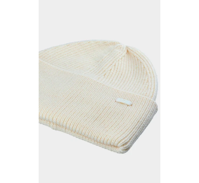 Zimowa Czapka Damska 4F 4FWAW24ACAPF447-11S Biała Zimowa Czapka Damska 4F 4FWAW24ACAPF447-11S Biała