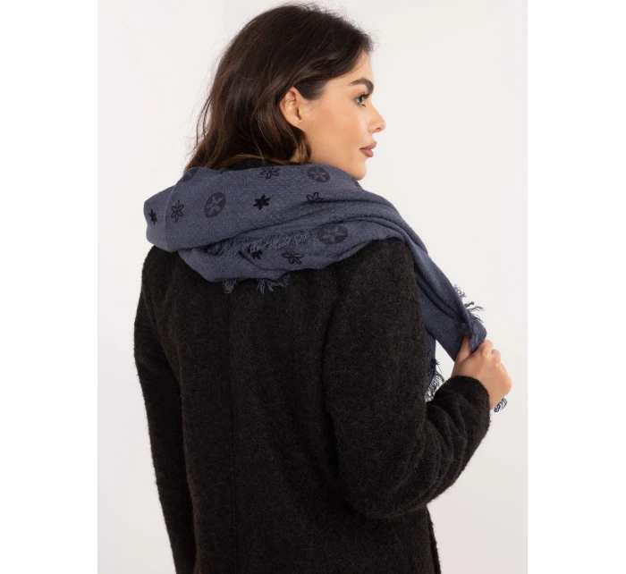 Šála AT SZ model 20595623 tmavě modrá - FPrice Šála AT SZ model 20595623 tmavě modrá - FPrice