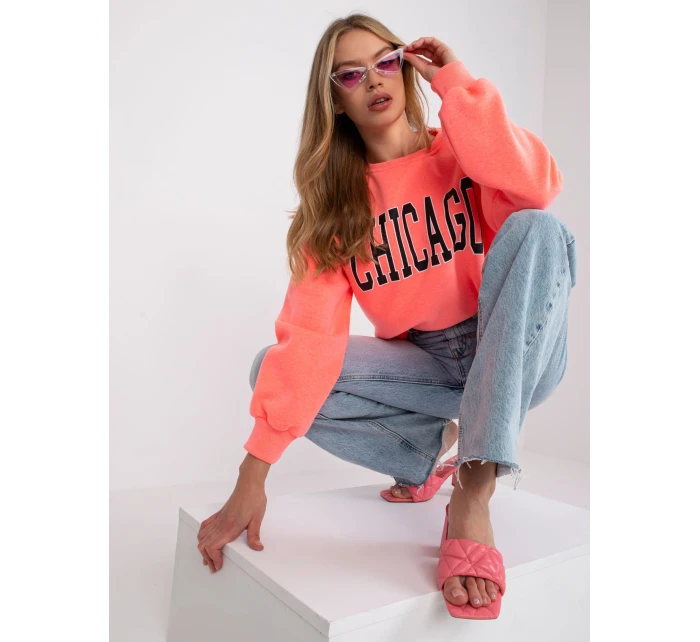 Mikina EM BL 617 C.29X fluo ružová