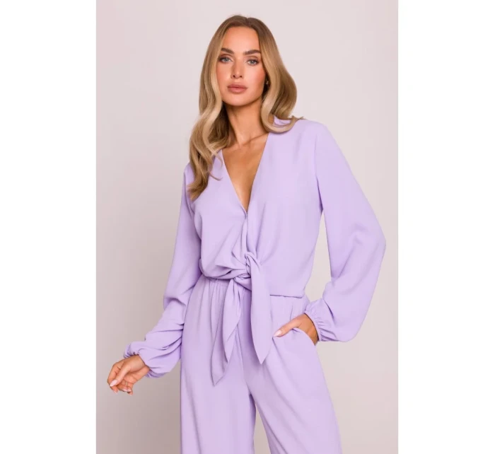 M861 Zaväzovací top - fialový