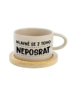 NEZABUDNITE - krémový pohár na makrónky 200 ml