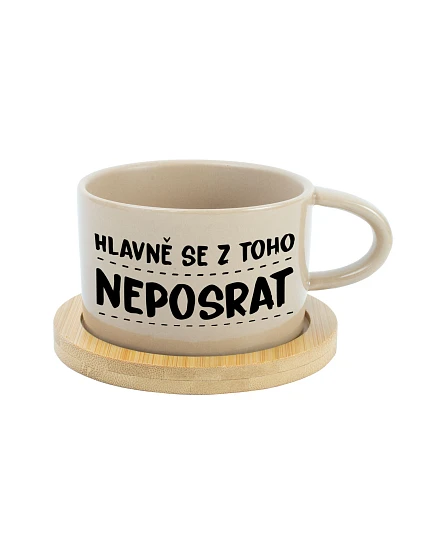 NEZABUDNITE - krémový pohár na makrónky 200 ml
