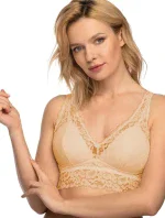Dámska podprsenka Kaja Beige - Nipplex