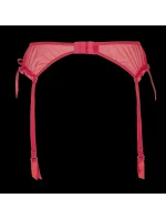 Dámsky podväzkový pás nadrozmernej veľkosti V-8742 Red - Axami