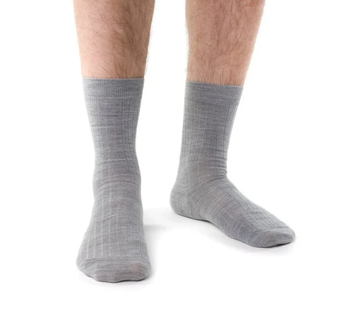 Pánské žebrované ponožky model 16327050 Merino - Steven Pánské žebrované ponožky model 16327050 Merino - Steven