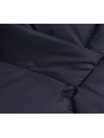 Tmavě modrá bunda s kapucí pro přechodné období model 21246435 - LHD