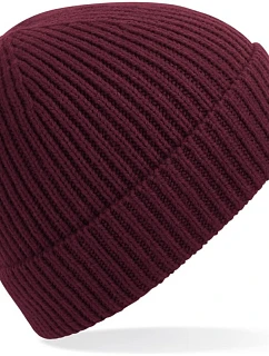 B Pletená čepice 53.0 burgundy model 22481746 - Beechfield