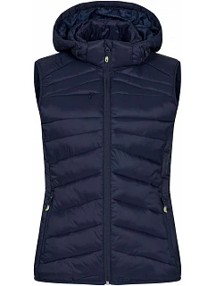 Vest Women Dámská prošívaná vesta dark navy model 22454739 - Clique