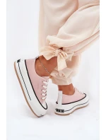 Damskie Trampki Big Star NN274207 Różowe