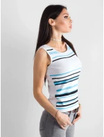 Dámsky top AT TP 5038.28P biely a modrý Dámsky top AT TP 5038.28P biely a modrý
