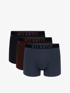 Pánske boxerky ATLANTIC 3Pack - viacfarebné