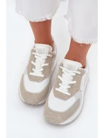 Dámske kožené tenisky Big Star HI-POLY SYSTEM - biele Dámske kožené tenisky Big Star HI-POLY SYSTEM - biele