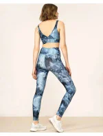 Dámske legíny OTHAW22TFTIF004 Modrá vzor - Outhorn