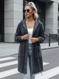 Dámsky kabát MELBY sivý FashionStreet NY0479