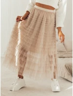 Sukně béžová Dstreet model 21972669 - FashionStreet Sukně béžová Dstreet model 21972669 - FashionStreet