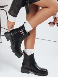 Dámské černé kozačky model 21992319 - Dstreet