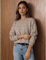 Dámsky oversize sveter s vlnou Fango od FashionStreet MY2648