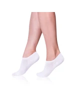 Dámske neviditeľné ponožky BAMBUS SNEAKER SOCKS - BELLINDA - biele