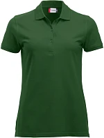Classic Marion S/S Dámské piqué polo z těžké bavlny model 22457346 bottle green - Clique Classic Marion S/S Dámské piqué polo z těžké bavlny model 22457346 bottle green - Clique