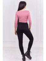 model 18746060 body s potiskem pistole tmavě růžové - K-Fashion